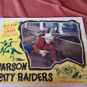 Carson City Raiders - Western Lobby Cards