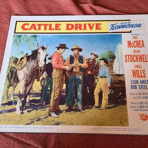 Cattle Drive - Western Lobby Cards