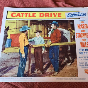 Cattle Drive - Western Lobby Cards