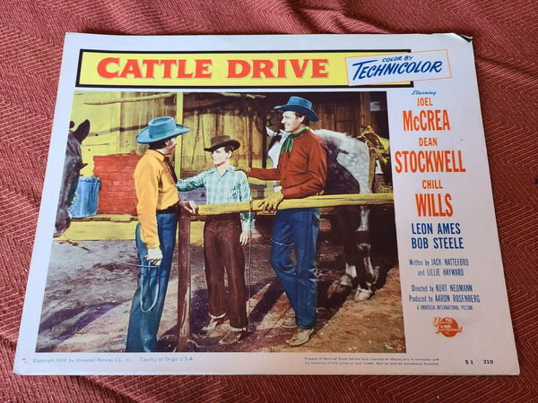 Cattle Drive - Western Lobby Cards