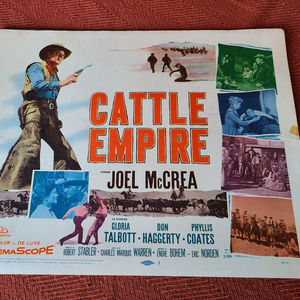 Cattle Empire - Western Lobby Cards