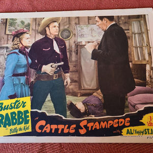 Cattle Stampede - Western Lobby Cards