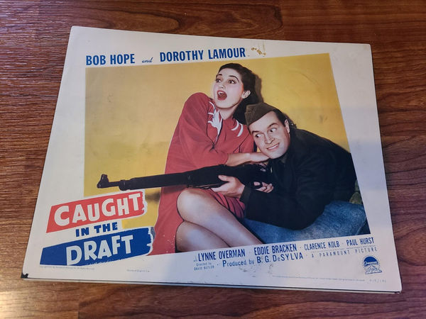 Caught In The Draft - Military/Aviation Lobby Cards