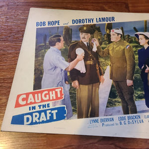 Caught In The Draft - Military/Aviation Lobby Cards