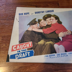 Caught In The Draft - Military/Aviation Lobby Cards