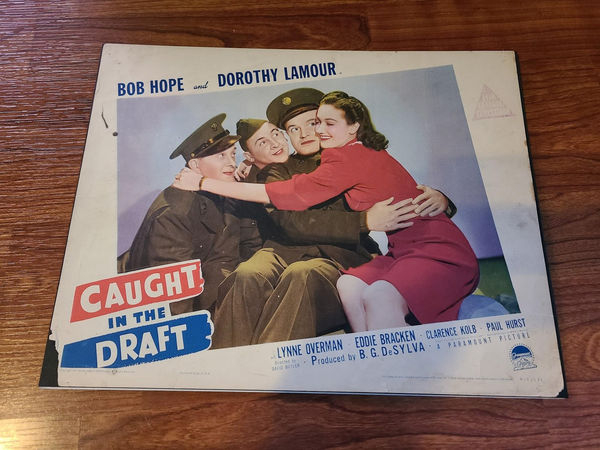 Caught In The Draft - Military/Aviation Lobby Cards