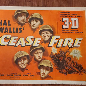 Cease Fire (3-D) - Half Sheets