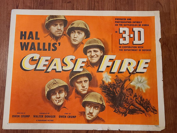 Cease Fire (3-D) - Half Sheets