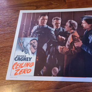 Ceiling Zero - Military/Aviation Lobby Cards