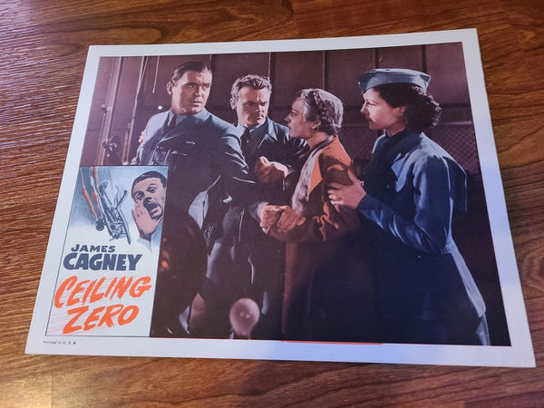 Ceiling Zero - Military/Aviation Lobby Cards