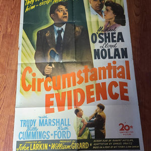 Circumstantial Evidence - 1 Sheets/US