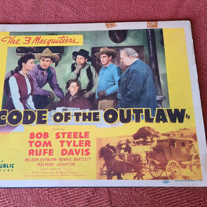 Code Of The Outlaw - Western Lobby Cards