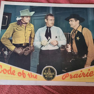 Code of the Prairie - Western Lobby Cards