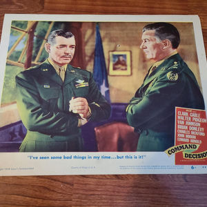 Command Decison - Military/Aviation Lobby Cards