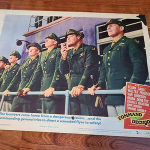 Command Decison - Military/Aviation Lobby Cards