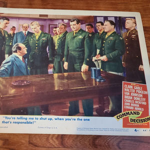 Command Decison - Military/Aviation Lobby Cards