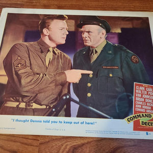 Command Decison - Military/Aviation Lobby Cards