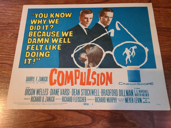 Compulsion - Title Cards