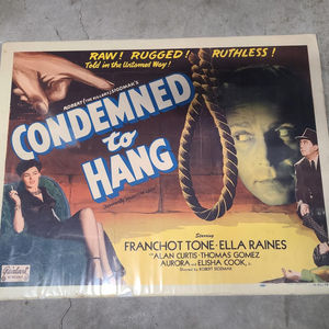 Condemned To Hang - Half Sheets