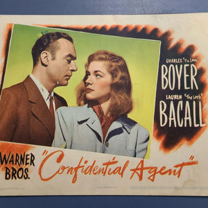 Confidential Agent - General Lobby Cards