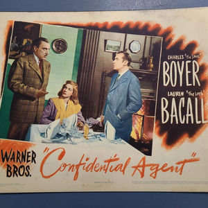 Confidential Agent - General Lobby Cards