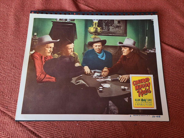 Covered Wagon Raid - Western Lobby Cards