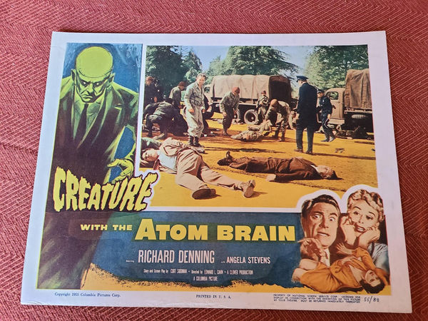 Creature With The Atom Brain - Scifi/Horror