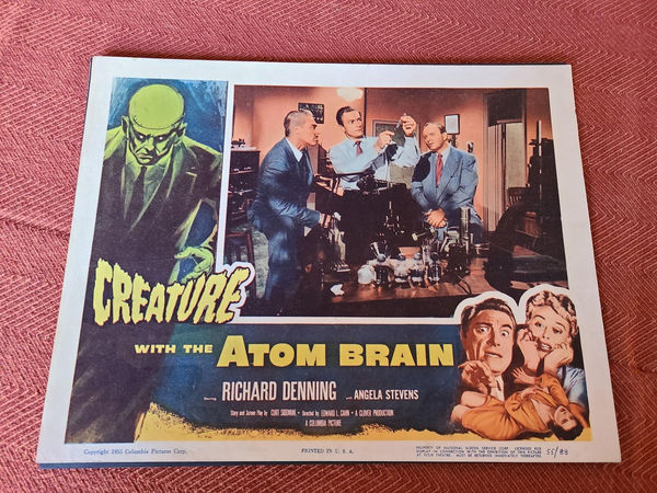 Creature With The Atom Brain - Scifi/Horror