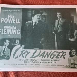 Cry Danger - General Lobby Cards