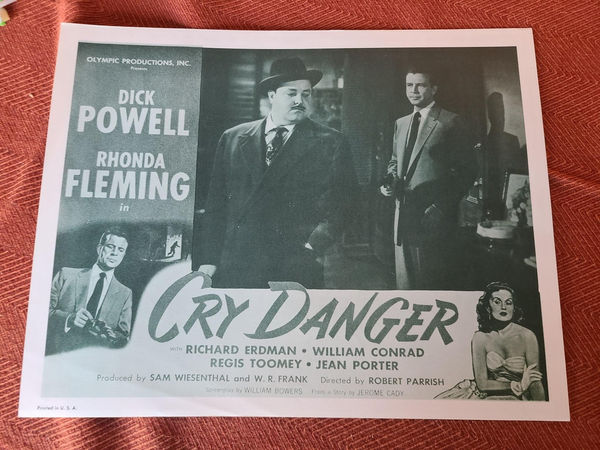 Cry Danger - General Lobby Cards