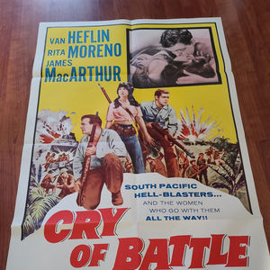 Cry of Battle - 1 Sheets/US