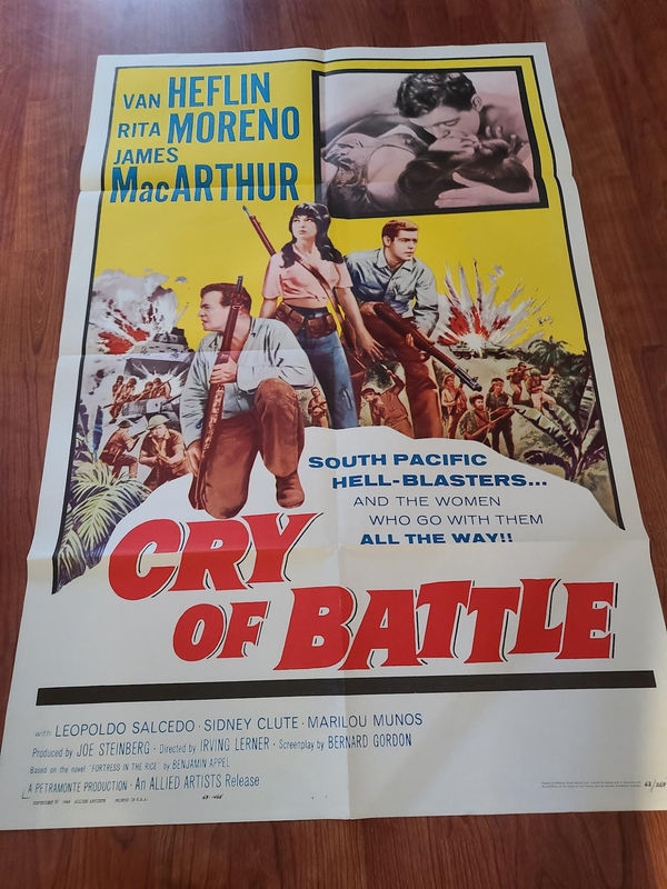 Cry of Battle - 1 Sheets/US