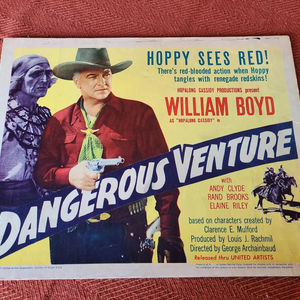 Dangerous Venture - Western Lobby Cards