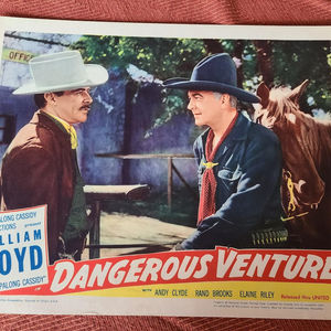 Dangerous Venture - Western Lobby Cards