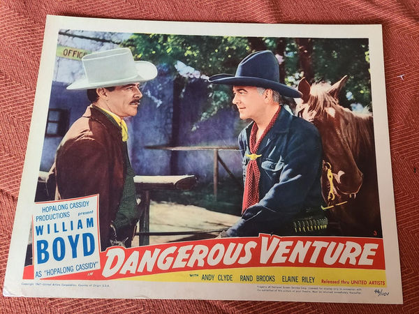 Dangerous Venture - Western Lobby Cards