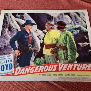 Dangerous Venture - Western Lobby Cards