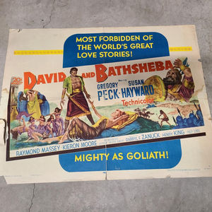 David and Bathsheba - Half Sheets