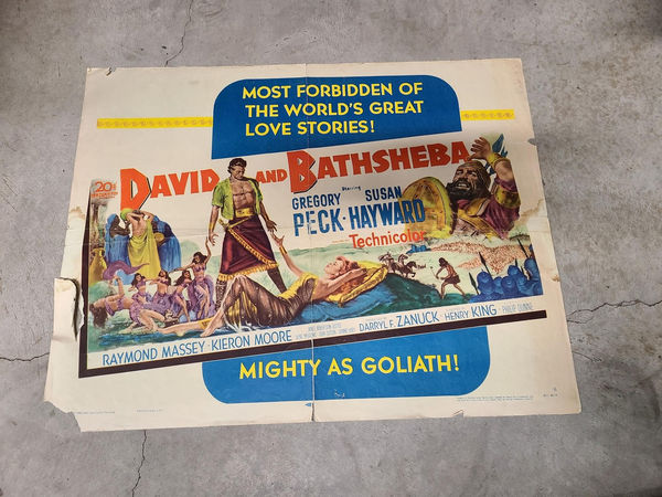 David and Bathsheba - Half Sheets