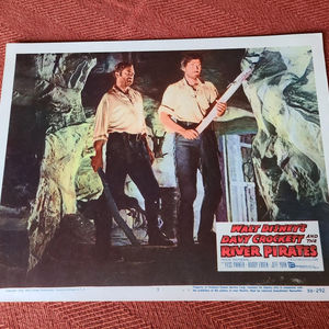 Davy Crockett & The River Pirates - Western Lobby Cards