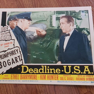 Deadline U.S.A - General Lobby Cards