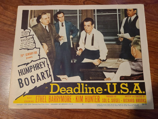 Deadline U.S.A - General Lobby Cards