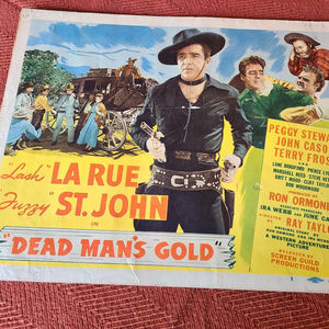 Dean Man's Gold - Western Lobby Cards