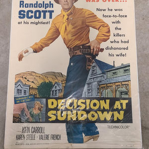 Decison At Sundown - 1 Sheets/US