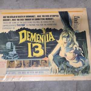 Dementia 13 - Half Sheets