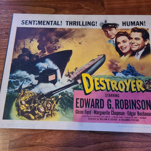 Destroyer - Military/Aviation Lobby Cards