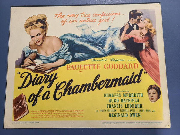 Diary Of A Chambermaid - Title Cards