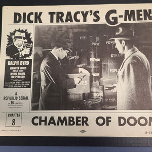 Dick Tracy's G-Men - Serial Lobby Cards