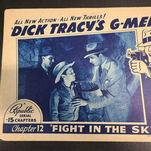 Dick Tracy's G-Men - Serial Lobby Cards