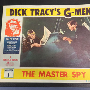 Dick Tracy's G-Men - Serial Lobby Cards