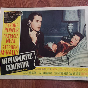 Diplomatic Courier - General Lobby Cards